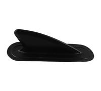 ZUNOXAZ Aileron de Planche de Surf Détachable en PVC Noir pour Débutants | Stabilisateur D’eau Portable, Usage Lac et Rivière, Compatible Planche Gonflable, Équilibre Accru
