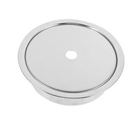 ZUNOXAZ Anneau Acier Inoxydable et Couvercle pour Plaque à Induction Kit pour Table Hot Pot Anneau Immersion Anti-débordement Adapté Aux Cuisinières à Induction et Tables Barbecue