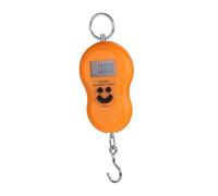 ZUNOXAZ Balance Électronique Portable Suspendue et Acier Écran LCD pour Cuisine et Usage Quotidien Compacte et Légère sans Pile Design Original Forme de Gourde Orange