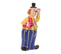 ZUNOXAZ Boîte à Bijoux Céramique Main Figurine de Clown Halloween Décor Festif pour Table et Rangement Polyvalent Décoration pour Chambre et Salon
