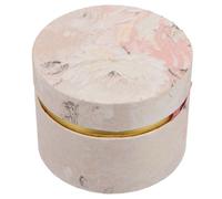 ZUNOXAZ Boîte à Bonbons Ronde Papier Flanelle pour Mariage Cadeau Noces Écologique Décoration de Table Coffret Souvenir Personnalisé Emballage Mariage Élégant