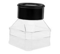 ZUNOXAZ Boîte Loupe Insectes Portable avec Loupe Intégrée Conteneur Transparent et Léger pour Observation Scientifique des Petits Insectes Accessoire Pédagogique pour Étudiants et