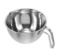 ZUNOXAZ Bol à Fondre en Acier Inoxydable 304 16 Cm Becs Verseurs Double Usage pour Beurre, Chocolat, Cire et Fromage, Ustensile Cuisine Multifonction pour Chauffe-douce, pour Maison