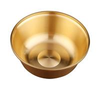 ZUNOXAZ Bol de Cuivre Multifonction Décoratif pour Offrande Bouddhiste Compact et Stable Surface Lisse Poli pour Maison et Temple Bol de Table Pratique et Créatif