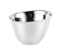ZUNOXAZ Bol Inox Incliné pour Buffet Saladier à Sauce Acier Inoxydable Bol Légumes pour Maison et Hôtel Résistant à Eau Empilable et Argenté