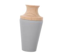 ZUNOXAZ Bouchon de Vin Silicone Gris Bouchon de Bouteille Étanche et Pratique Préserve Adapté pour et Banquets Finition
