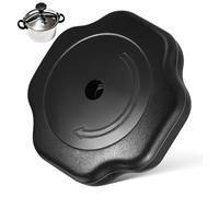 ZUNOXAZ Bouton De Couvercle Autocuiseur En BakéLite 7.50X7.50X3.50Cm PoignéE De Remplacement Facile D’Installation Pour Casseroles Et Cocottes Accessoire Cuisine SûR Et RéSistant À La Chaleur