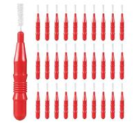 ZUNOXAZ Brossettes Interdentaires 3 MM, Lot de 50 en Plastique, Outil Oral Souple pour Nettoyage des Dents et Appareils Orthodontiques, Adapté aux Soins Buccaux