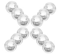ZUNOXAZ Butées de Chaîne à Perles Transparentes pour Stores Verticaux, Accessoires de Fixation 40 Pcs, Clips de Chaîne de Rideau pour Maintien Sûr, Adaptées au Bureau la Maison