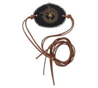 ZUNOXAZ Cache-œil Simple Pirate Rétro, Taille Petite, Tissu Léger, Protection Oculaire Confortable, Cosplay Fête Halloween Pour Adultes, Couvre-œil Fantaisie Unisexe