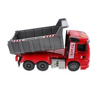 ZUNOXAZ Camion Benne Musical avec Lumière de Chantier pour Garçon Fille Modèle Éducatif Parfait pour Développer la Coordination Main Œil