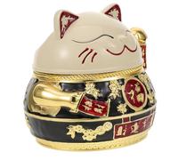 ZUNOXAZ Cendrier Chat Cartoon Alliage Résistant avec Couvercle Cendrier de Table Pratique et Élégant pour Bureau et Salon