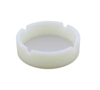 ZUNOXAZ Cendrier Rond Silicone Résistant Chaleur Jusqu à Incassable et Lumineux pour à Design avec Fentes Porte et Décoratif pour Salon ou Chambre