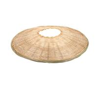 ZUNOXAZ Chapeau Garçon Fille Samouraï Paille Conique Japonaise Accessoire Cosplay Bushido pour Déguisement Chapeau Bambou Léger et Respirant pour Jeux de Rôle Garçons et Filles