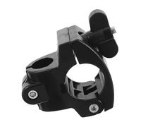 ZUNOXAZ Clip de fixation pour clochette partie de batterie 38-22mm support de tambour noir plastique métal compact et robuste pour drum rack et concerts