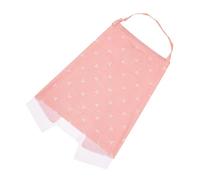 ZUNOXAZ Couverture Dallaitement Coton Doux Rose Multi Usage avec Encolure Ajustée et Protection Discrète Bout Sein Respirant et Confortable