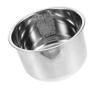 ZUNOXAZ Cuve Intérieure Acier Inoxydable pour Multicuiseur Accessoire Pratique et pour Cuisiner Riz et Autres Plats