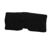 ZUNOXAZ de Sommeil Occultant Coton Doux et Cache-œil Confortable pour Voyage et Nuit Adapté à Toutes de Tête Nuit Occultant Noir