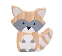 ZUNOXAZ Décoration Renard Gris Foncé Ornement Créatif Adorable pour Chambre Denfant Objet Maison Simple et Élégant Cadeau Original pour Vivre