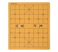 ZUNOXAZ Échiquier Chinois Pliable Double Face en Cuir Synthétique et Velours, Plateau de Jeu 50 Cm, Accessoire Pratique pour Jeux D'échecs et Go, Fournitures de Jeu Couleur Aléatoire