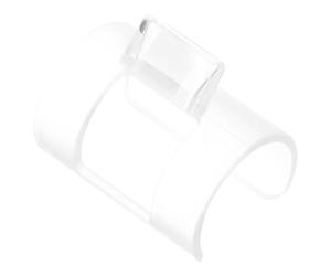 ZUNOXAZ Embouchure Flûte Traversière en PVC avec Surface Lisse, Accessoire d'Aide à la Souffle pour Débutants, Parfait pour Cours de Musique et Pratique à Domicile