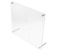 ZUNOXAZ Étui De Rangement pour CD DVD Acrylique Présentoir pour Disques Support Affichage Transparent Organisateur De Boîtier pour CD