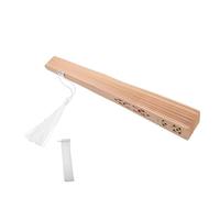 ZUNOXAZ Éventail Pliant avec Motifs Ajourés pour Mariages Éventail à Main Élégant Accessoire de Décoration Unique pour Maison Organza