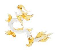 ZUNOXAZ Figurine Dragon Cristal Astrologie Décor de Bureau Sculpture Dragon Élégante Cadeau Maison