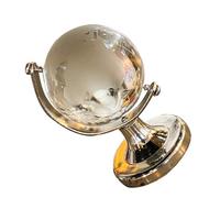 ZUNOXAZ Globe Géographique en Verre Borosilicate 6 Cm Mini Décor De Globe De Table Créatif pour Bureau Et Maison