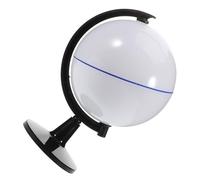 ZUNOXAZ Globe Terrestre Vierge à Colorier Jouet Éducatif pour Garçon Fille Décoration De Bureau Projet Artisanat Matériel Non Peint