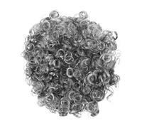 ZUNOXAZ Grandpa Costume Wig Short Light Grey Cosplay Hairpiece For Men And Women Realistic Old Man Headdress For Halloween Party Carnival School Performances