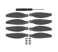 ZUNOXAZ Hélices en Fibre de Carbone pour Drone Mini 2 Lot de 2 Paires Compatibles avec Mini 2 Accessoires de Remplacement Légers et Solides pour Quadricoptère Télécommandé