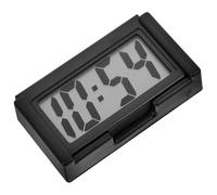 ZUNOXAZ Horloge Numérique Voiture Compacte Mini Pendulette Tableau Bord LED Affichage et Portable pour Bureau et Voiture
