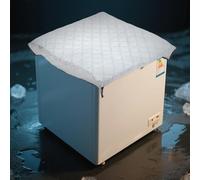 ZUNOXAZ Housse Réfrigérateur Imperméable Isolante avec Film Aluminium Protection Solaire et Thermique pour Congélateur Design Élégant pour Usage Extérieur et Intérieur