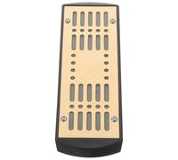 ZUNOXAZ Humidor Boîte Humidificateur Portable Métal Doré Accessoires pour Cave à Cigares Maintien de Humidité Facile à Utiliser et Réutilisable