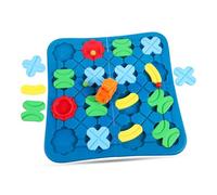 ZUNOXAZ Jeu de Construction Labyrinthe Garçon Fille Puzzle Éducatif de Développement Cognitif Activité Créative pour Préscolaire de Piste Plastique