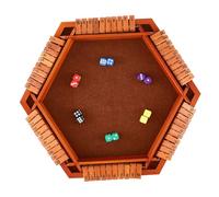 ZUNOXAZ Jeu de Mathématiques Faces Jeu de Table Interactif pour Fête et Réunions Familiales pour Adultes Artisanat Élégant avec Chiffres