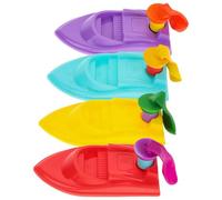 ZUNOXAZ Jouet Bateau à Ballon DIY 9x4x1 Pouces Kit Scientifique pour Garçon et Filles Activités D'analyse et Observation Projet Technologique Scolaire Couleur Aléatoire