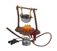 ZUNOXAZ Kit Aventurier Garçon Fille Camping Miniature Équipement Simulation Survie Jeux de Rôle Extérieur