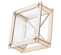 ZUNOXAZ Kit de Modèle Physique de Projecteur Holographique DIY pour Garçon Fille Stem Éducatif Interactif avec Projections Visuelles Immersives et Montage Facile pour Élèves de Primaire