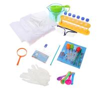 ZUNOXAZ Kit d'Expérience pour Garçon Fille Jeu Éducatif DIY Expérience Chimie Laboratoire Matériel et Réutilisable pour Garçons et Filles Développement des Compétences Couleur Aléatoire