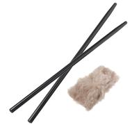 ZUNOXAZ Kit Expérimental D’électricité Statique pour Cours de Physique - Tiges de Friction Poils Synthétiques Aléatoires - Matériel Pédagogique pour Expériences de Couleur Aléatoire