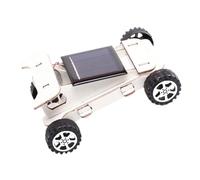 ZUNOXAZ Kit Voiture Solaire à Monter pour Garçon et Filles - Modèle Éducatif DIY en Plastique et Bois - Jeu Scientifique D’énergie Solaire pour Apprentissage Stem et Expériences Manuelles