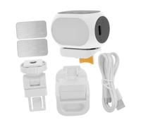 ZUNOXAZ Lampe Selfie Portable Compatible et Stabilisateur pour Téléphone Portable Luminosité Réglable Lampe de Poche Rechargeable pour Vidéo et Photo