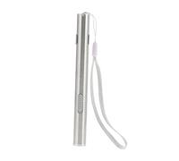 ZUNOXAZ Lampe Stylo Médicale USB Rechargeable en Acier Inoxydable Blanche, Petite Lampe Torche LED D’examen pour Diagnostic Pupillaire, Inspection Buccale, Oreille et Nez - Usage