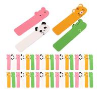 ZUNOXAZ Lot de 10 Set de Onglets Adhésifs Inscriptibles Animaux Mignons, Marque-pages Autocollants Colorés pour Cahiers et Classeurs, Étiquettes Index Auto-adhésives