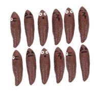 ZUNOXAZ Lot de 20 Jouets Lance-Pierres Élastiques en Faux Caca pour Garçon et Filles, Taille Compacte, Jouets Anti-Stress et Parodiques pour Jeux et Farces en Intérieur et Style Aléatoire