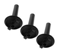 ZUNOXAZ Lot de 3 Leviers de Vanne D'essence Rotatifs en Plastique pour Petit Moteur, Poignée de Robinet D'arrêt Carburant Compatible Motos et Générateurs, Solide et Étanche,