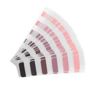 ZUNOXAZ Lot de 3 Paquets D’onglets Adhésifs Inscriptibles Dégradés Noir et Rose Grand, Moyen, Petit Étiquettes Autocollantes Multi-surfaces pour Classement, Cahiers et Documents