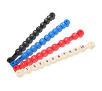 ZUNOXAZ Lot de 4 Compteurs de Score pour Foot Dispositif de Marquage des Scores Portable en Plastique Solide Chiffres Clairs et Visibles Accessoire Foot pour Suivi Précis des Points